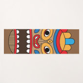 hawaiian tiki yogamat (Voorkant (horizontaal))