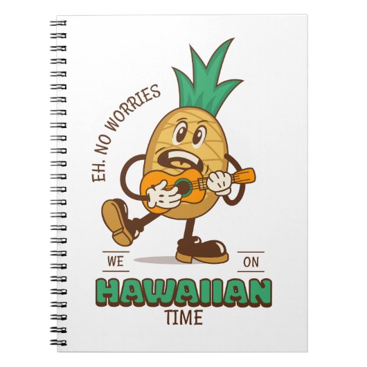 Hawaiian Time Chill Notitieboek (Voorkant)