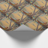 Hawaiian Travel - Hawaii Girl Dancer Cadeaupapier (Hoek)