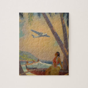  Hawaiian Travel - Hawaii Girl Dancer Legpuzzel