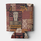 Hawaiian Tribal:  stoffen lappendeken Blikjeskoeler (Achterkant)