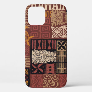 Hawaiian Tribal: stoffen lappendeken Case-Mate iPhone Case