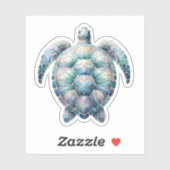 Hawaiian Tribal Zee Turtle Stickers (Vel)