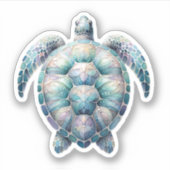 Hawaiian Tribal Zee Turtle Stickers (Voorkant)