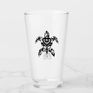 Hawaiian Tribe Turtle Beer Glass Glas