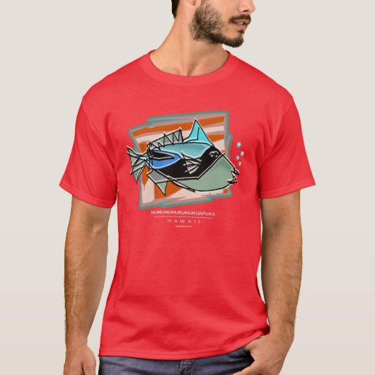 Hawaiian Triggerfish T-shirt (Voorkant)