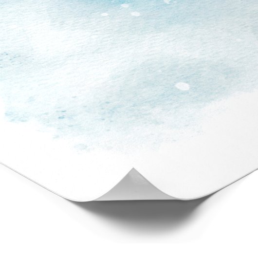 Hawaiian Triggerfish Waterverf Poster (Hoek)