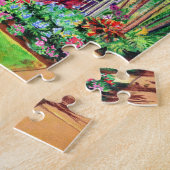 Hawaiian Tropical Beach House Puzzle Legpuzzel (Zijkant)
