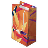 Hawaiian Tropical Bird-of-Paradise Luau Gift Bag S Klein Cadeauzakje (Achterkant Gekanteld)