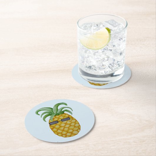 Hawaiian Tropical Cool Pineapple onderzetters (Insitu)