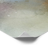 Hawaiian Tropical Fish Waterverf - Hawkfish Poster (Hoek)