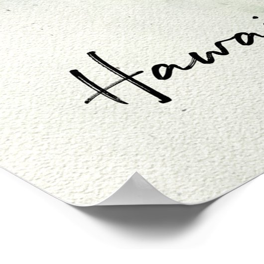 Hawaiian Tropical Fish Waterverf - Vissen Poster (Hoek)