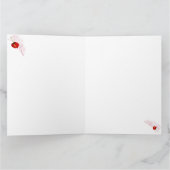 Hawaiian Tropical Flower Arrangement Kaart (Binnen)