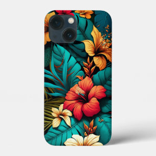 Hawaiian Tropical Flower Floral Exotic iPhone Case