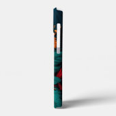 Hawaiian Tropical Flower Floral Exotic iPhone Case (Achterkant / Links)