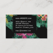 Hawaiian Tropical Flowers Professional Executive Visitekaartje (Voorkant)