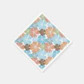 Hawaiian Tropical Hibiscus Flowers Servetten (Hoek)