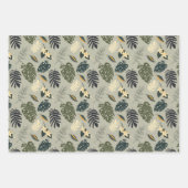 Hawaiian Tropical Leaves Inpakpapier Vel (Voorkant 2)