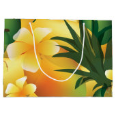 Hawaiian Tropical Luau Gift Bag Large Groot Cadeauzakje (Achterkant)