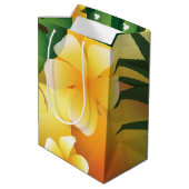Hawaiian Tropical Luau Gift Bag Medium Cadeauzakje (Achterkant Gekanteld)