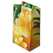 Hawaiian Tropical Luau Gift Bag Small Klein Cadeauzakje (Achterkant Gekanteld)