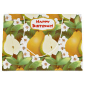 Hawaiian Tropical Pears Fruit Florence Botanical Large Cadeautasje (Voorkant)