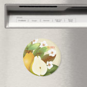 Hawaiian Tropical Pears Fruit Florence Botanical Magneet (Insitu (Vaatwasser))