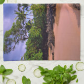 Hawaiian Tropical Sandy Beach Theedoek (Gevouwen)