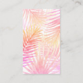 Hawaiian Tropical Toucan Baby shower Book Request Informatiekaartje (Achterkant)