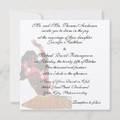  Hawaiian Tropical Wedding and Reception Kaart (Voorkant)