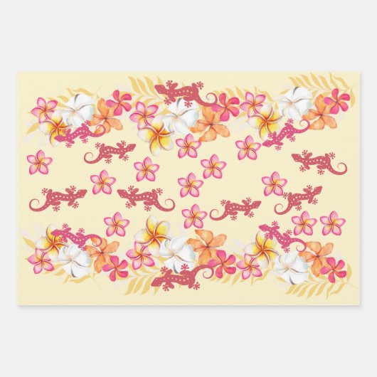 Hawaiian Tropics 2 — Verpakkingspapier Inpakpapier Vel (Voorkant)