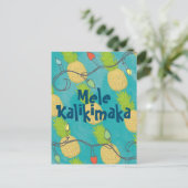 Hawaiian Tropische anananasappelmoes Briefkaart (Staand voorkant)