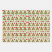 Hawaiian Tropische kerstboom - cadeaubonen Inpakpapier Vel (Voorkant 2)
