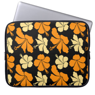 Hawaiian tropische natuurflorale naadloos patroon  laptop sleeve