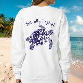 Hawaiian Turtle-Fisherman Core-Dark Blue Trui
