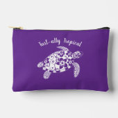 Hawaiian Turtle Fisherman Core Paarse Etui (Voorkant)