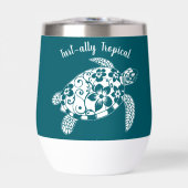 Hawaiian Turtle-Fisherman Esthetisch-Blauwgroen (Voorkant)