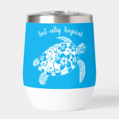 Hawaiian Turtle-Fisherman Esthetisch-Lichtblauw (Voorkant)