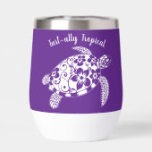 Hawaiian Turtle-Fisherman Esthetisch-Paarse (Achterkant)
