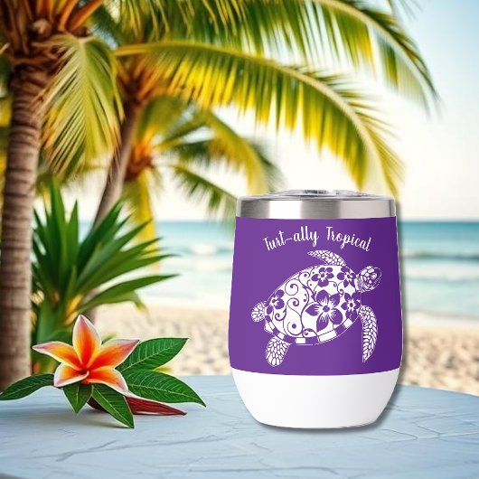 Hawaiian Turtle-Fisherman Esthetisch-Paarse
