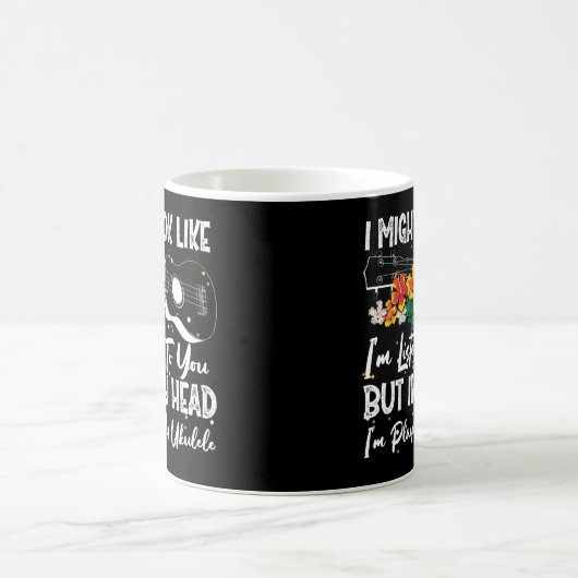 Hawaiian Uke in m'n hoofd... ik speel mijn ukulele Koffiemok (Center)