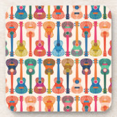 Hawaiian ukulele bier onderzetter (Voorkant)