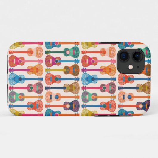 Hawaiian ukulele Case-Mate iPhone case (Achterkant (horizontaal))