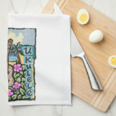 Hawaiian Ukulele, Kitchen Towel Theedoek (Quarter Fold)