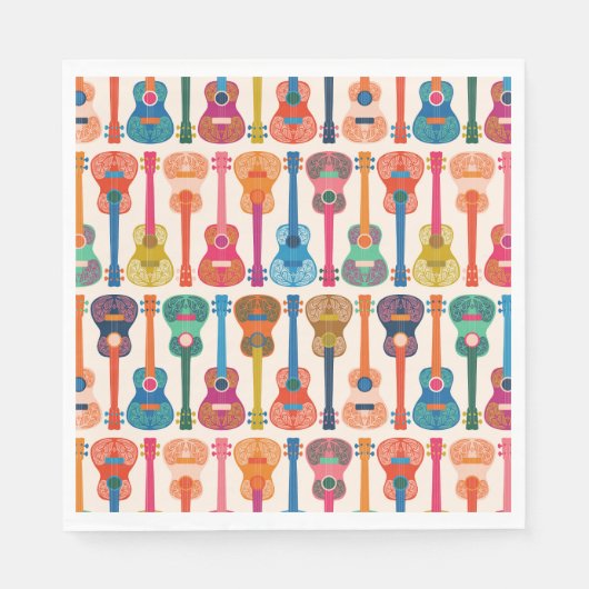 Hawaiian ukulele servet (Voorkant)