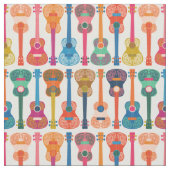 Hawaiian ukulele stof (Close Up)