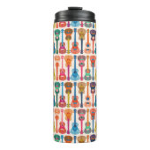 Hawaiian ukulele thermosbeker (Voorkant)