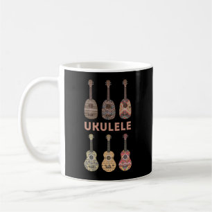 Hawaiian Ukulele types van muziekinstrumenten Koffiemok