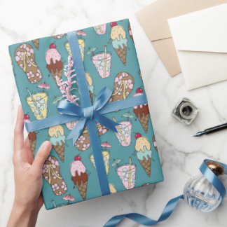 Hawaiian Vibes Wrapping Paper Cadeaupapier