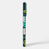 Hawaiian Vis en Bloem Iconen Telefoonhoes Case-Mate iPhone Case (Achterkant / Rechts)